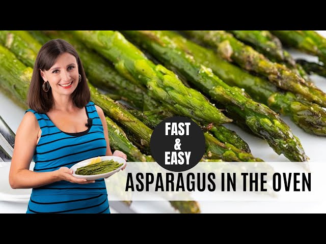 The BEST Way To Make ROASTED ASPARAGUS: Super Fast & Easy!