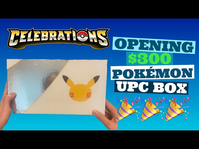 $300 Ultra Premium Collection Pokémon Cards Celebrations Box Opening! 🎊 Giveaway in description!