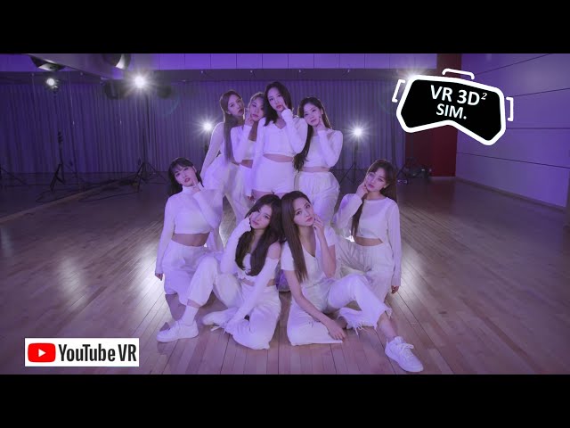 TWICE 'CRY FOR ME' Choreography video 60fps (VR 3D SIM)