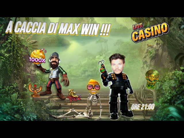 ⚡A CACCIA DI MAX WIN!💸💣CASINO LIVE STREAMING 💥 SLOT ONLINE 🎰🎲