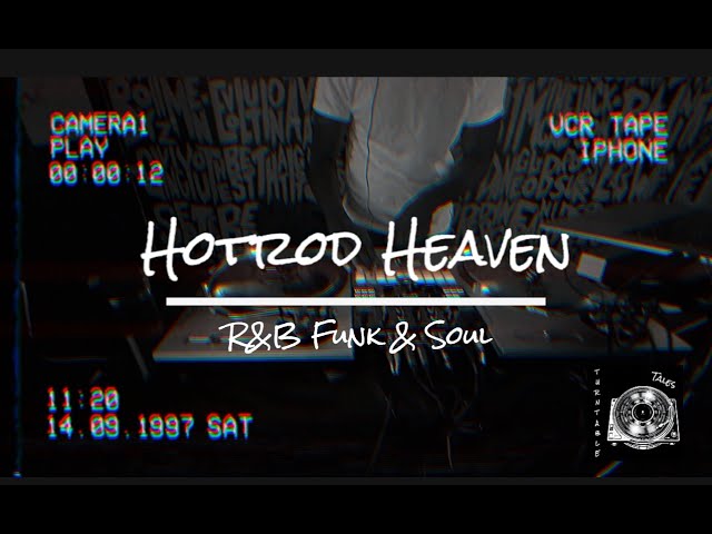 DJ Blak : Hot Rod Heaven | Live DJ |Old School Mix | Funk, Soul, R&B