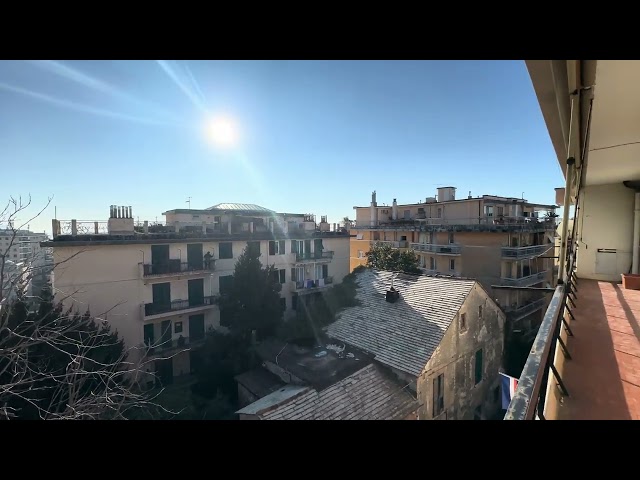 GENOVA - CASTELLETTO 5,5 VANI CON BALCONATA E BOX