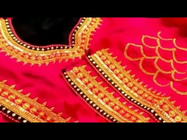 Traditional Pink Outfit With Beautiful Handmade Embroidery Design |Easy to Make |Embroidery Work