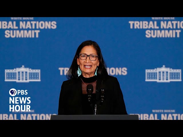 Deb Haaland on Biden's efforts to preserve public land and recognize Indigenous history