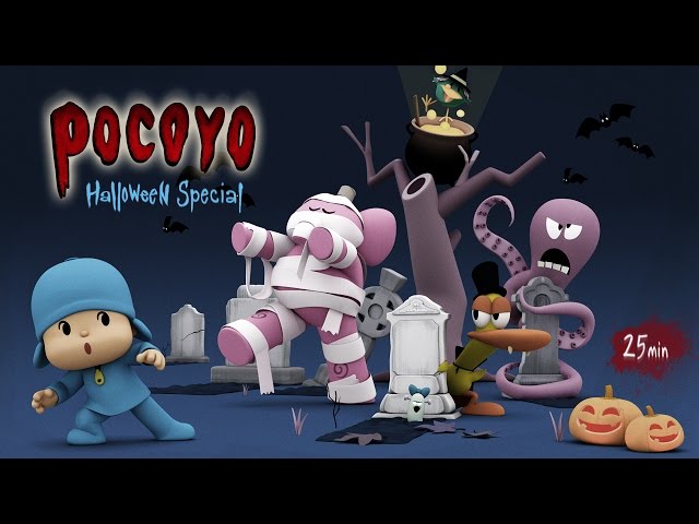 👻 POCOYO FRANÇAIS - Films d'horreur pour Halloween [ 22 min ] | DESSIN ANIMÉ pour enfants