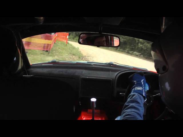 On board with Raymond in SS7 - Round 6 Rally Victoria - ECB ARC 2014