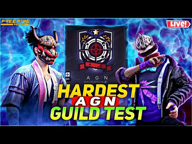 FREE FIRE LIVE👻GARENA FREE FIRE💀GUILD TEST LIVE #freefirelive #freefire #sudipsarkar #ajjubhai