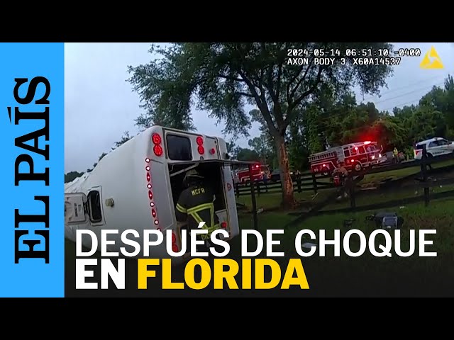 FLORIDA | Policía capta el choque en Florida en el que murieron ocho mexicanos | EL PAÍS