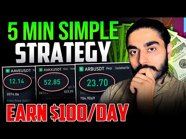 🔥binance 5 min future trading strategy ( 90% accuracy )| binance | Binance future trading