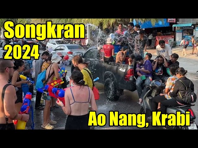 Songkran 2024 AO NANG, Krabi Thailand