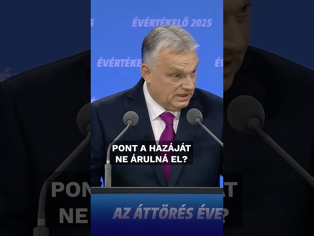 Orbán Viktor évértékelője: árulók, gender, Soros #orbánviktor #magyarpéter #évértékelő #24ponthu