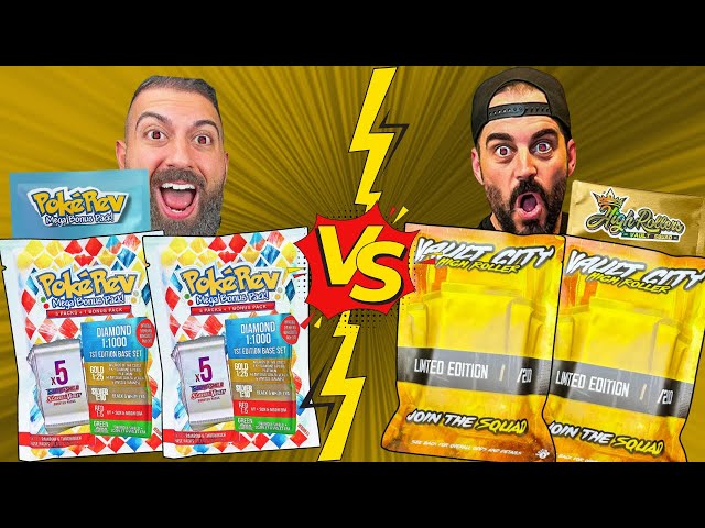 PokeRev vs PokeVault Mystery Packs!