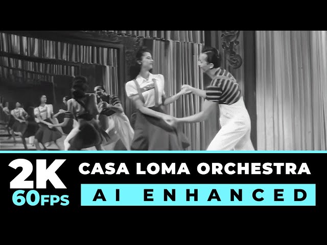 Lindy Hop in Casa Loma Orchestra (1942) 2K 60FPS - AI enhanced | Dean Collins, Jewel McGowan