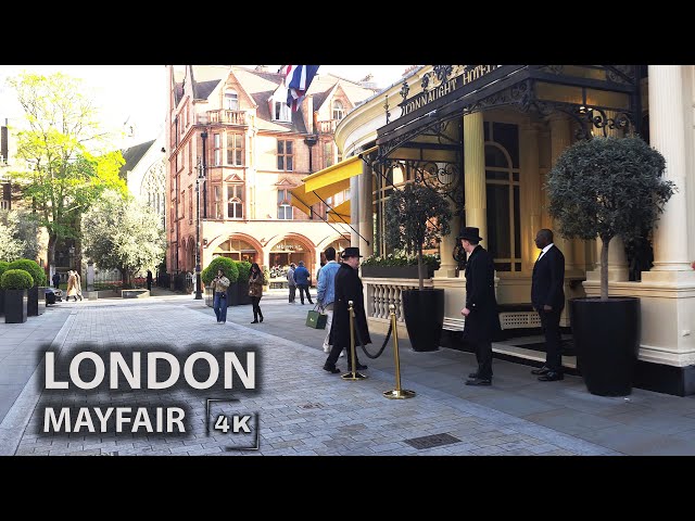 🇬🇧 Luxury Living: London's Mayfair District Tour in 4K HDR