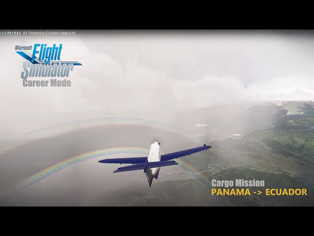 MSFS 2024 Career Mode: Thrilling Medium Cargo Flight to Ecuador!