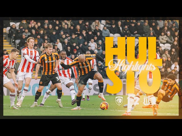 Hull City 1-2 Stoke City | Short Highlights | Sky Bet Championship