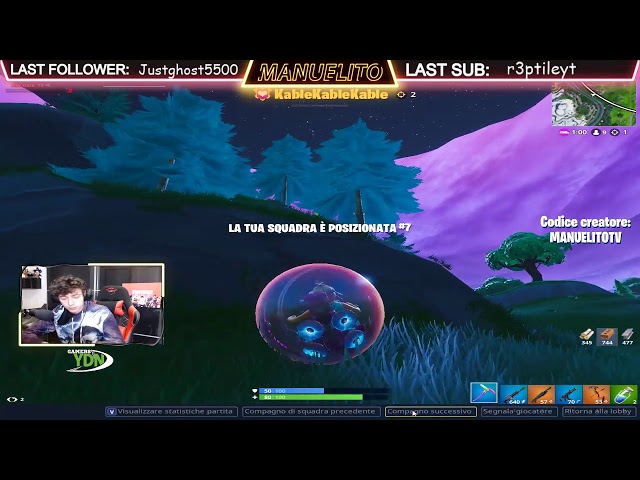 Manuelito Twitch clip | fortnite ITA