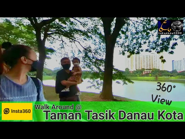 [VR 3D 360°] taman Tasik Danau Kota Setapak Malaysia Walk Around 2022 (Feat Charlotte Baby & Wing)