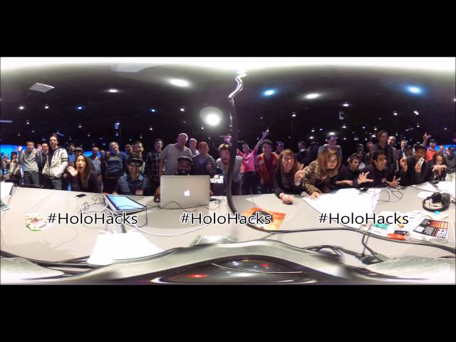 #HoloHacks 2016 Fremont Midnight 360 Selfie