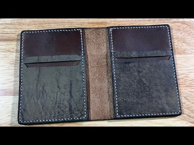 Slim Leather Wallet By Nick Schade