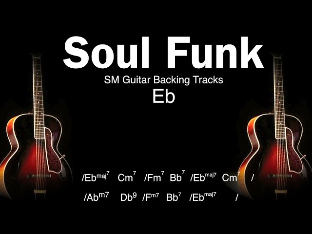 Soul Funk Backing Track in Eb With Short Full Track And Chords