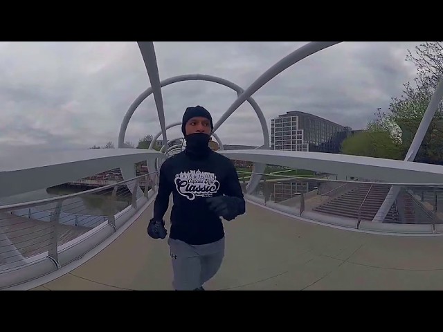 Yards Park DC Morning Run in 360° | Washington DC | Insta360 ONE