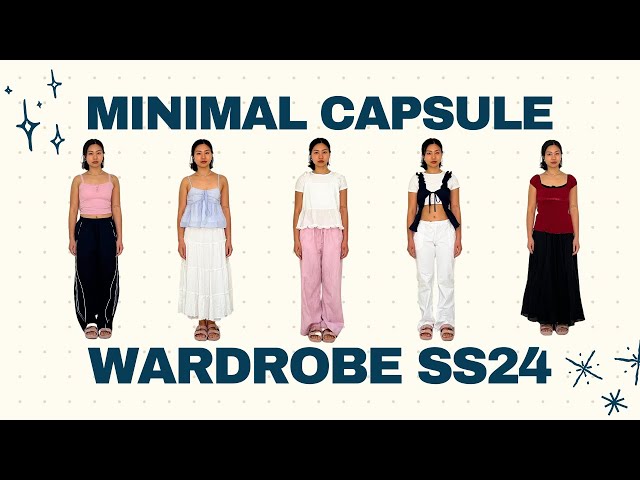 Minimal Capsule Wardrobe for Spring and Summer featuring YesStyle ☀️