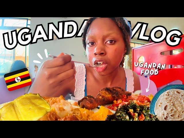 EVERYTHING I ATE IN UGANDA 🇺🇬 *big back edition* |  matoke, korean food, exploring Kampala