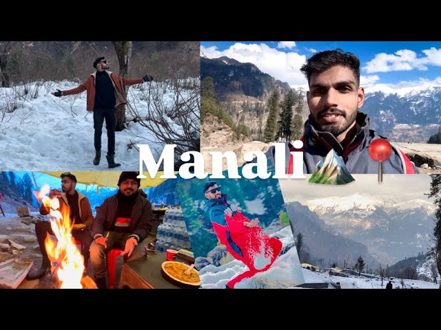 Manali Trip🏔️📍|| solang vally🏔️📍Solo Trip🧗|| Vlog 10