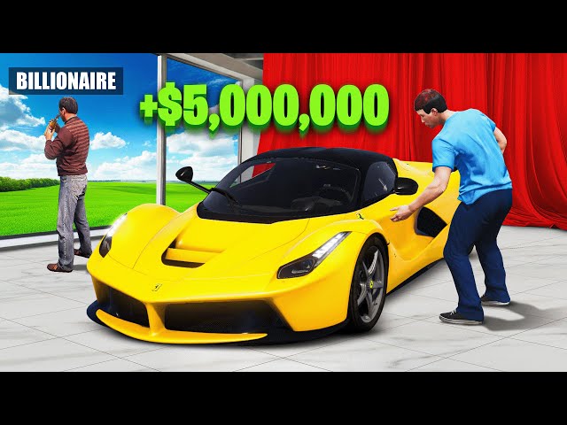 Stealing RAREST Billionaire Supercars in GTA 5 RP