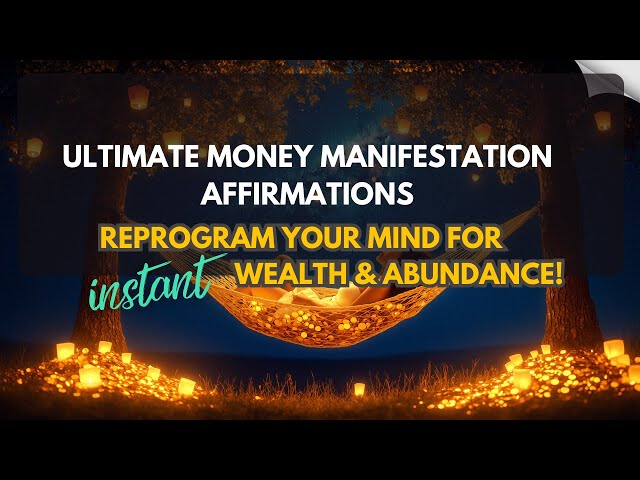 Most Powerful Money Affirmations | Reprogram Your Mind to Manifest Wealth & Abundance INSTANTLY!