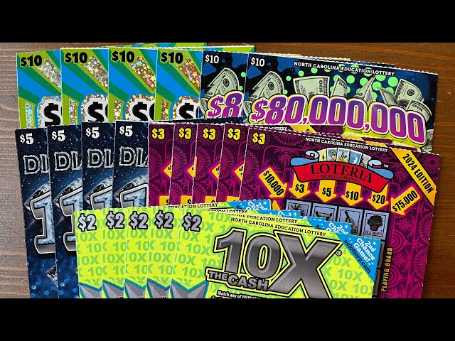 $105 in NC Scratch-off Tickets! 💵We Found Some MULTIPLIERS!💵