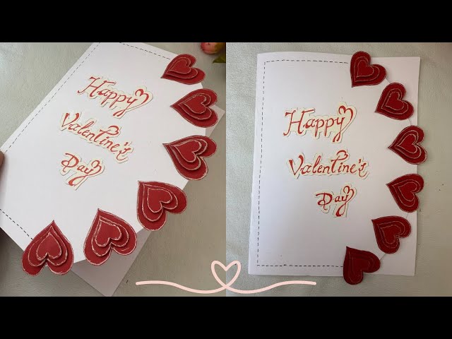 Valentines Day Card ideas | Valentine's Day Crafts With Paper| Valentine's Day Craft Ideas  #youtube