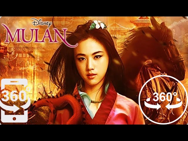 "3D" "VR" 360 Mulan Trailer(2020) (Cellphone/VR Glasses/Google Cardboard Recommended)