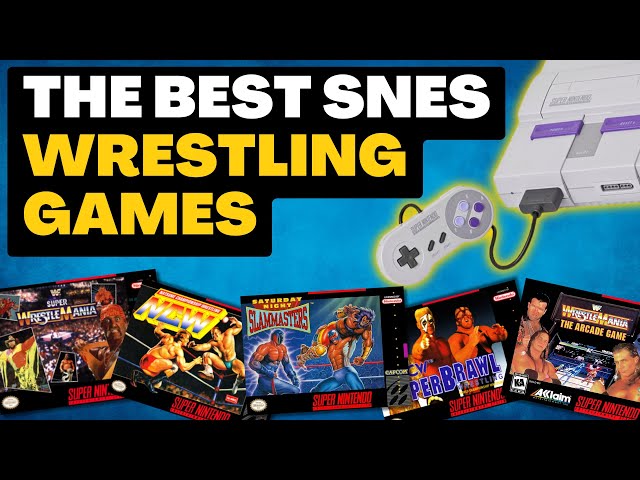 The BEST SNES Wrestling Games