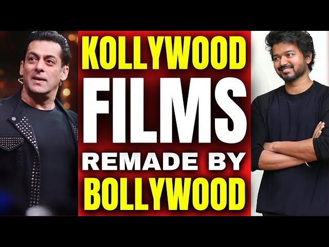 Kollywood Films REMADE By Bollywood Films | Tamil Cinema | Hindi Cinema | Dubai Tamizhan