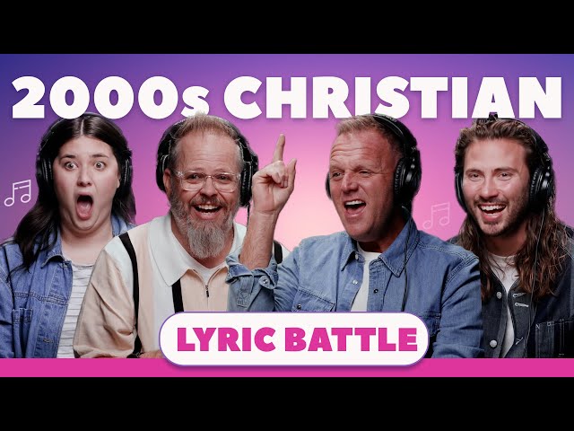 10 Christian Songs From the 2000s You Forgot About | Lyric Battle ft. Matthew West & Seph Schlueter