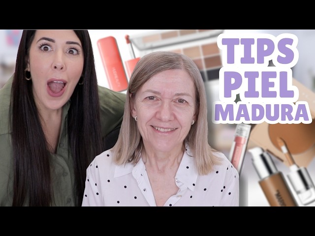 TRUCOS MAQUILLAJE para una PIEL MADURA