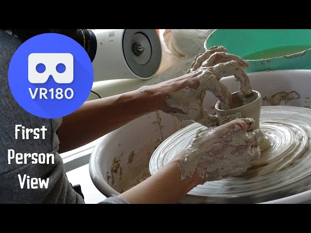 VR180 First Person View - Atolye Atlas (Part-2) Ceramic Making