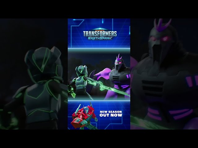 There's a Battle on the Bridge! #transformers #earthspark #youtubeshorts