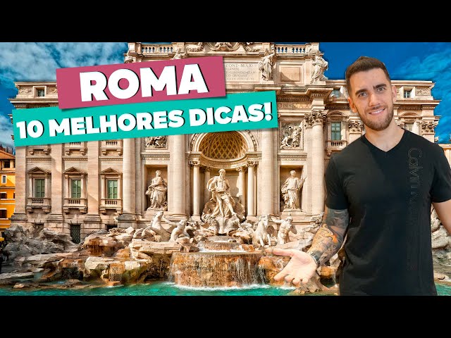 10 melhores dicas de ROMA! Dicas imperdíveis de viagem que você PRECISA ver antes de viajar!