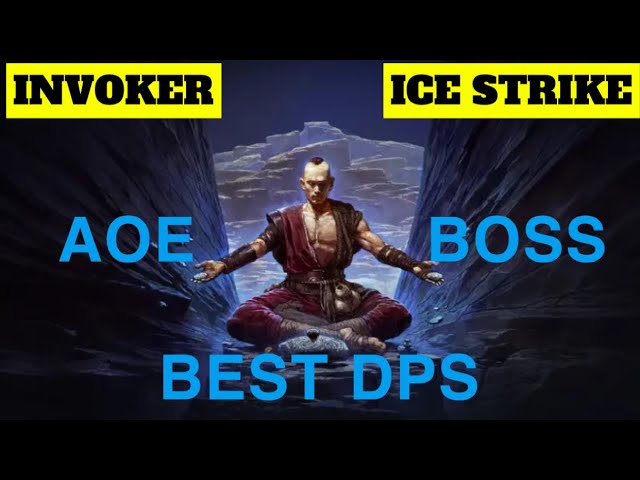 Path of Exile 2 MONK BEST Invoker Ice Strike Build!!!