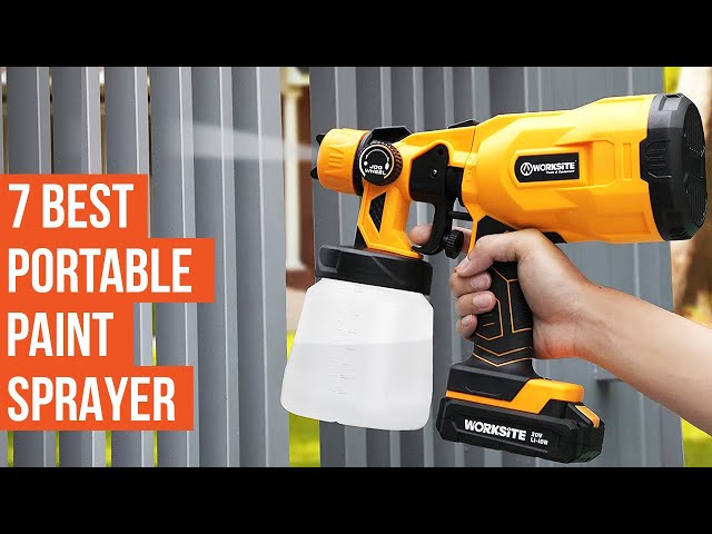 7 Best Cordless Paint Sprayer | Best Paint Spray Paint Gun