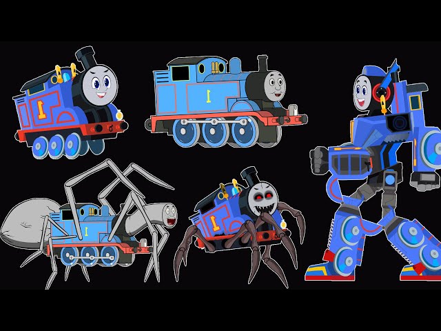 🔴All Thomas Train VS All Cars and Trains monsters