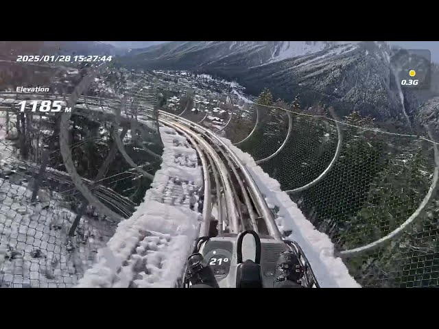 Chamonix Mountain Coaster 4K