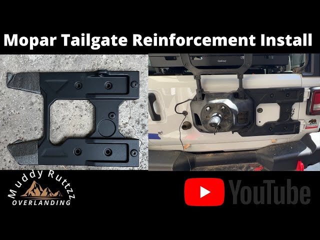 How to Install Jeep Wrangler Mopar Tailgate Reinforcement in 11 Easy Steps