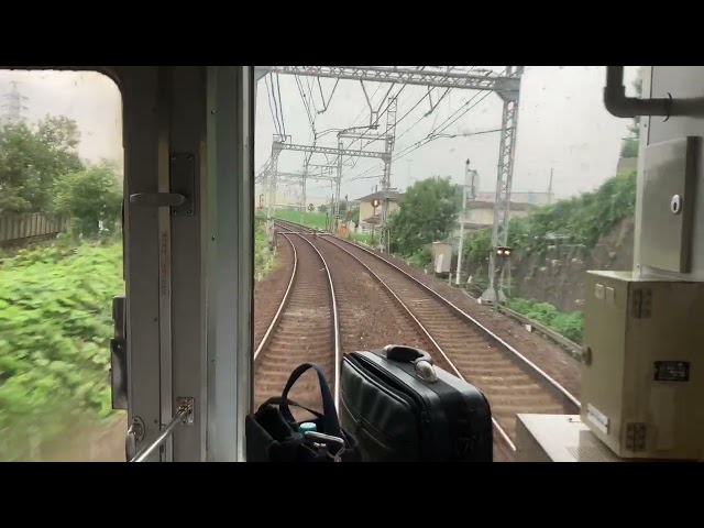 【Front view】Tsu Tsu-shimmachi Express train  #train #shorts