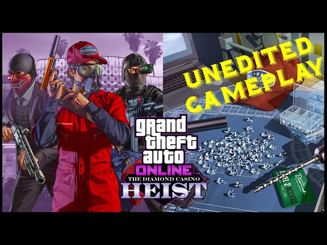 Casino Heist Stealth and Sneaky Gameplay Walkthrough | Hindi | Unedited Real Heist | GTA Online