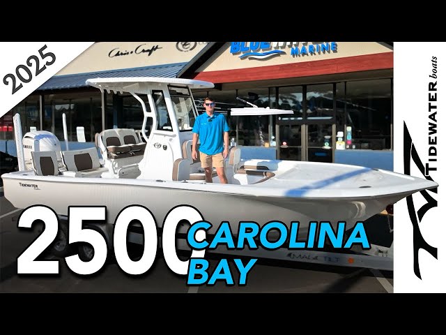 New 2025 Tidewater Boats 2500 Carolina Bay - Overview by Bluewater Marine