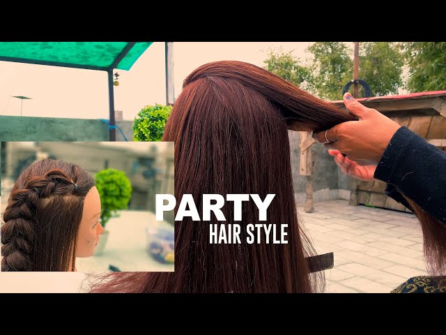 New Party Hair Style#hair #braids #hairtutorial